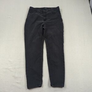 Curve‎ Appeal Jeans Womens 10 30 Black High Rise Minimalist Jegging Stretch